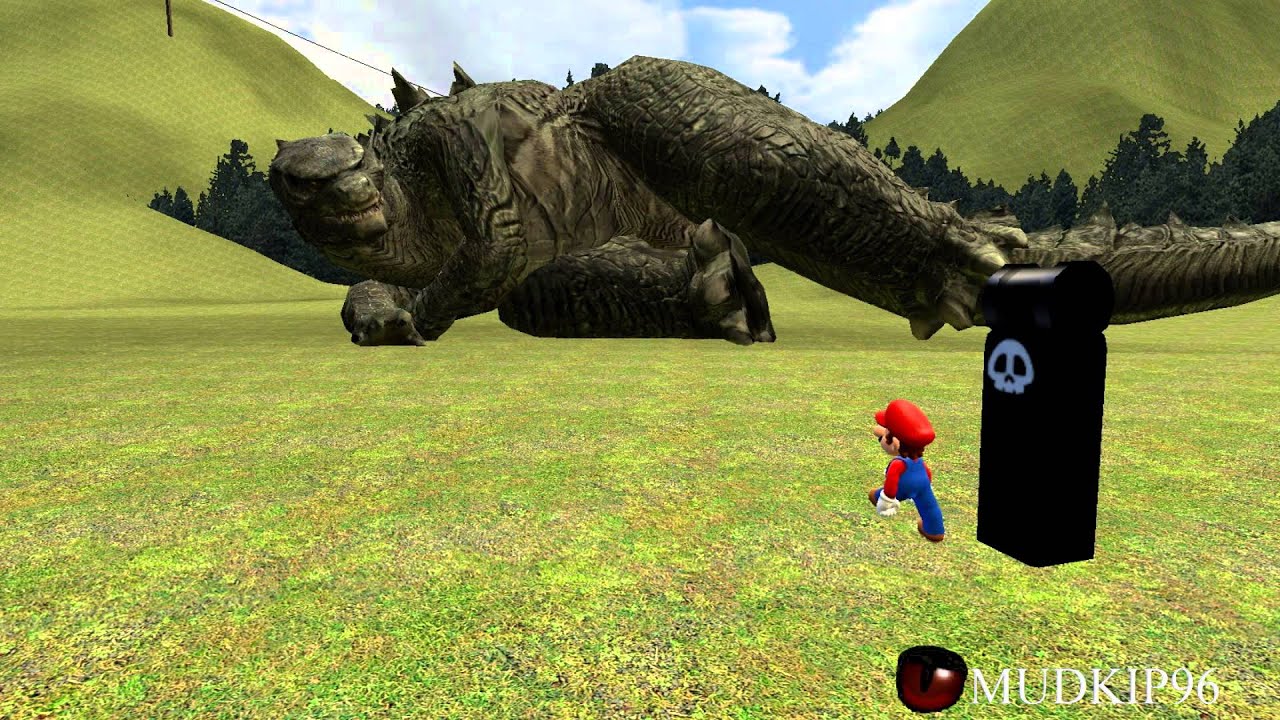 Cannon Calamity: GODZILLA! [GMOD]
