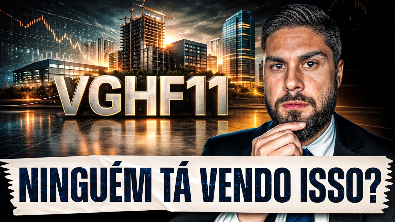 VGHF11 DE GRAÇA? Desconto GIGANTE e pagando DIVIDENDOS GORDOS!