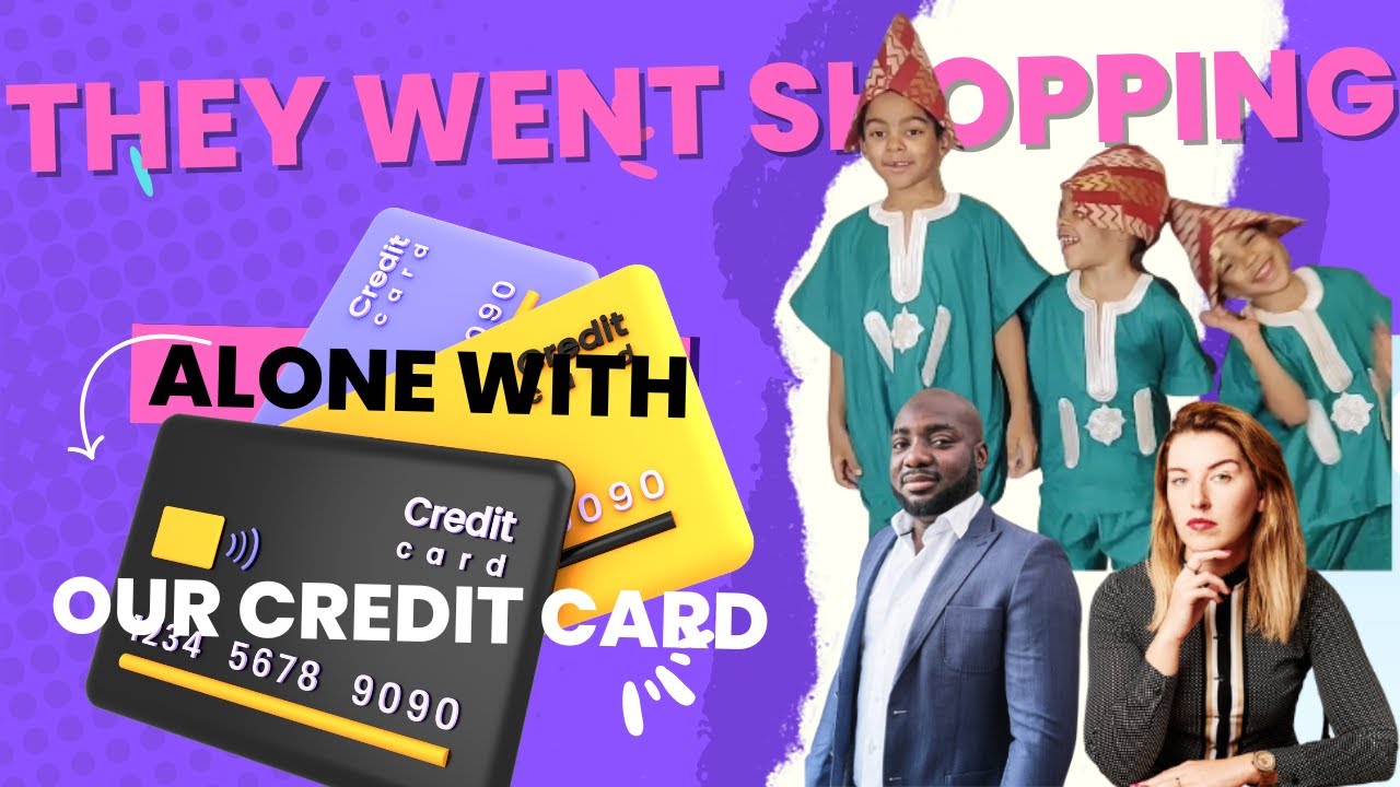 My biracial kids went shopping alone in Finland | Yoruba Pikin help their parent in doing shopping