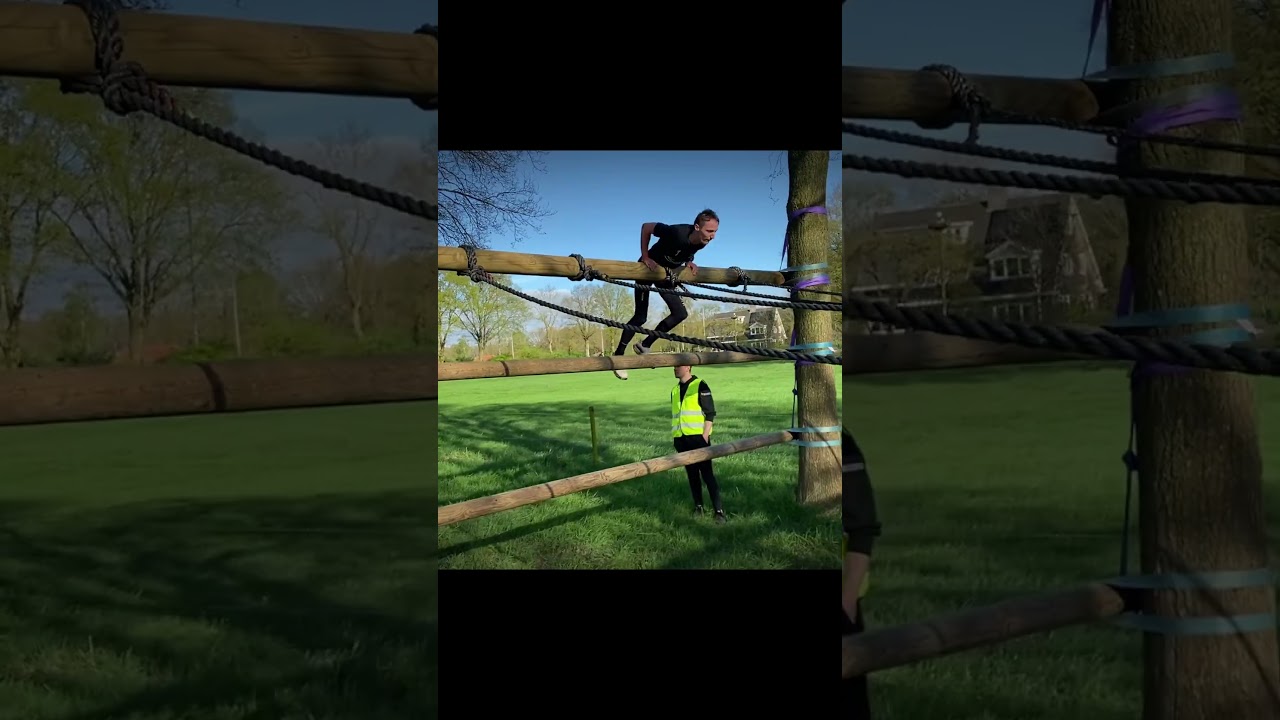 Dutch Championship Survivalrunning Long Distance!🔥🤩  #sports #survivalrun #viral