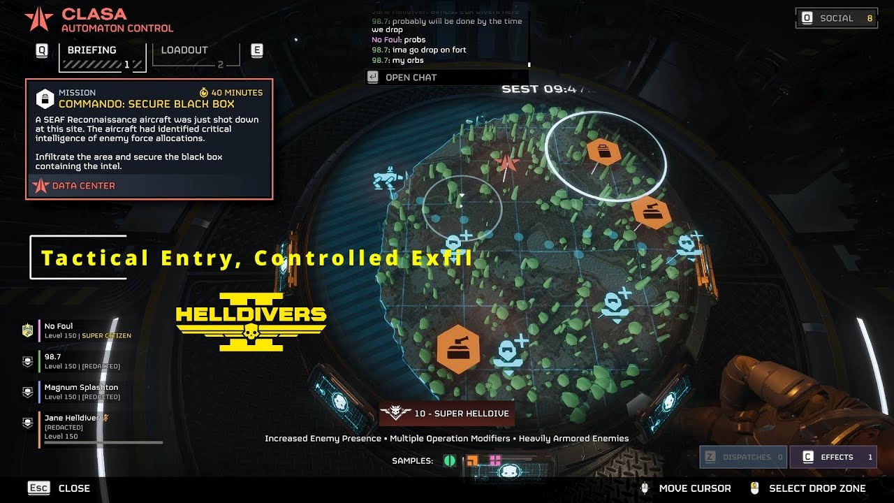HD2 Commando Ops | Tactical Entry, Controlled Exfil