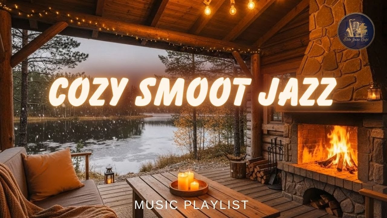 Cozy Coffee Shop with Smooth Piano Jazz Music for Relaxing, Studying and Working