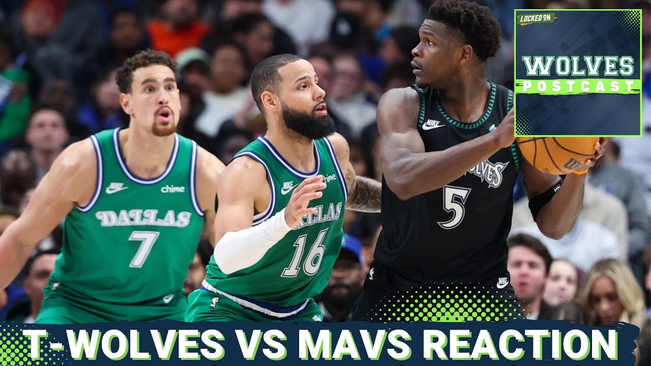 WOLVES POSTCAST: Anthony Edwards BATTLES Pesky, Short-handed Mavericks in Minnesota