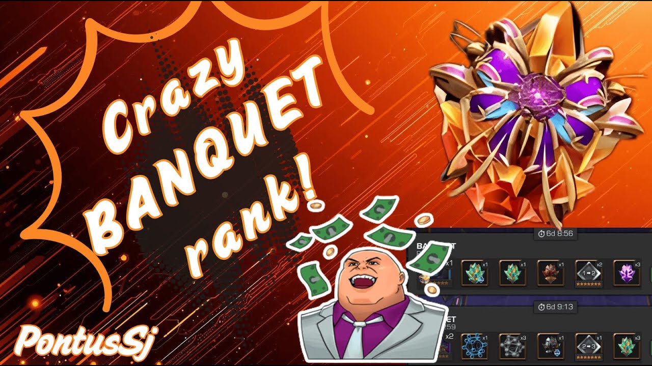 BANQUET RANK REWARDS!