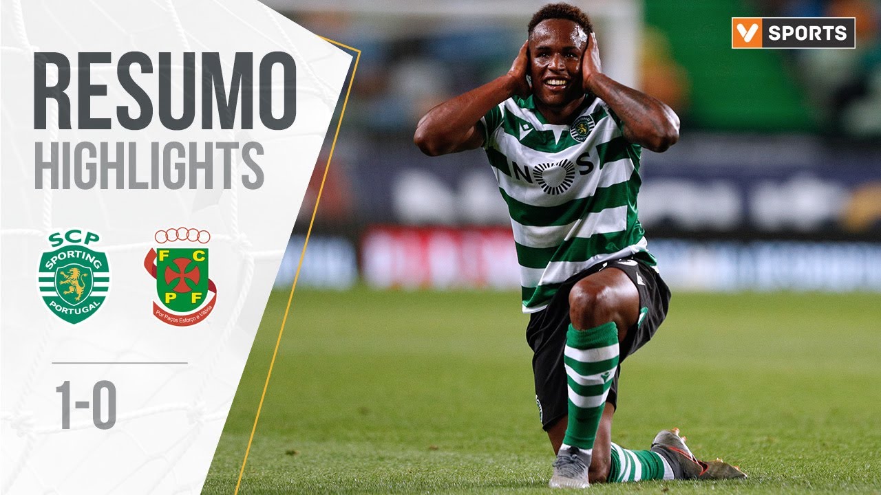 Highlights | Resumo: Sporting 1-0 Paços de Ferreira (Liga 19/20 #26)