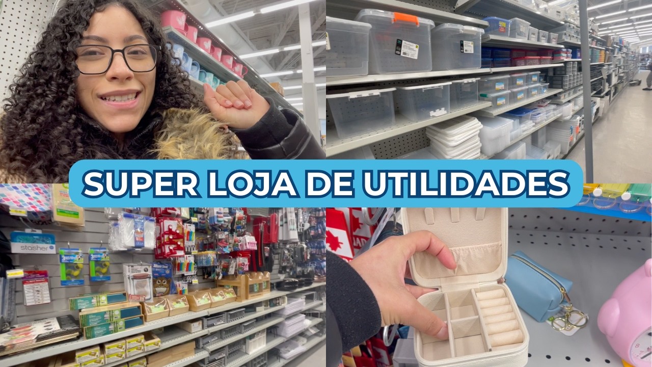 ACHADINHOS INCRÍVEIS! ESSA LOJA DE UTILIDADES TEM DE TUDO