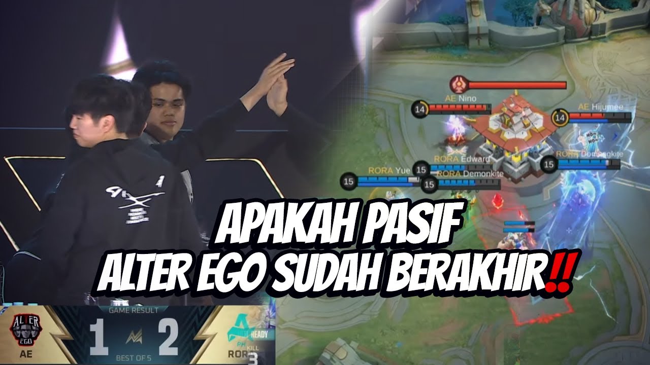 PASIF AE AKTIF ❗ ALTER EGO vs AURORA GAME 3 | #mobilelegends #mlbb #mlbbidcreator #mplid #alterego