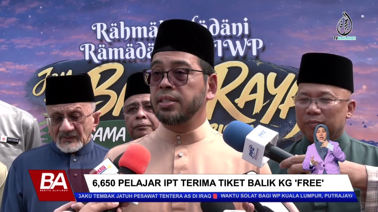 6,650 PELAJAR IPT TERIMA TIKET BALIK KAMPUNG FREE