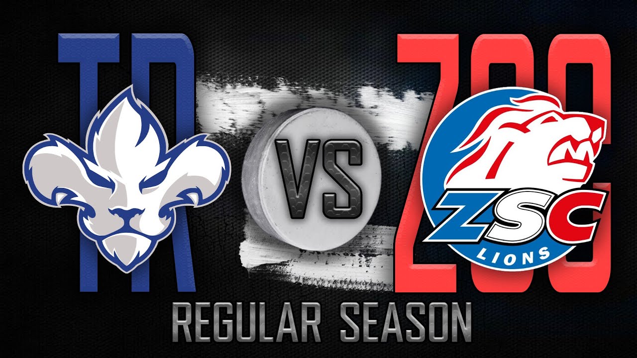 TROIS RIVIERES LIONS VS ZSC LIONS | REGULĀRĀS SEZONAS 34. SPĒLE