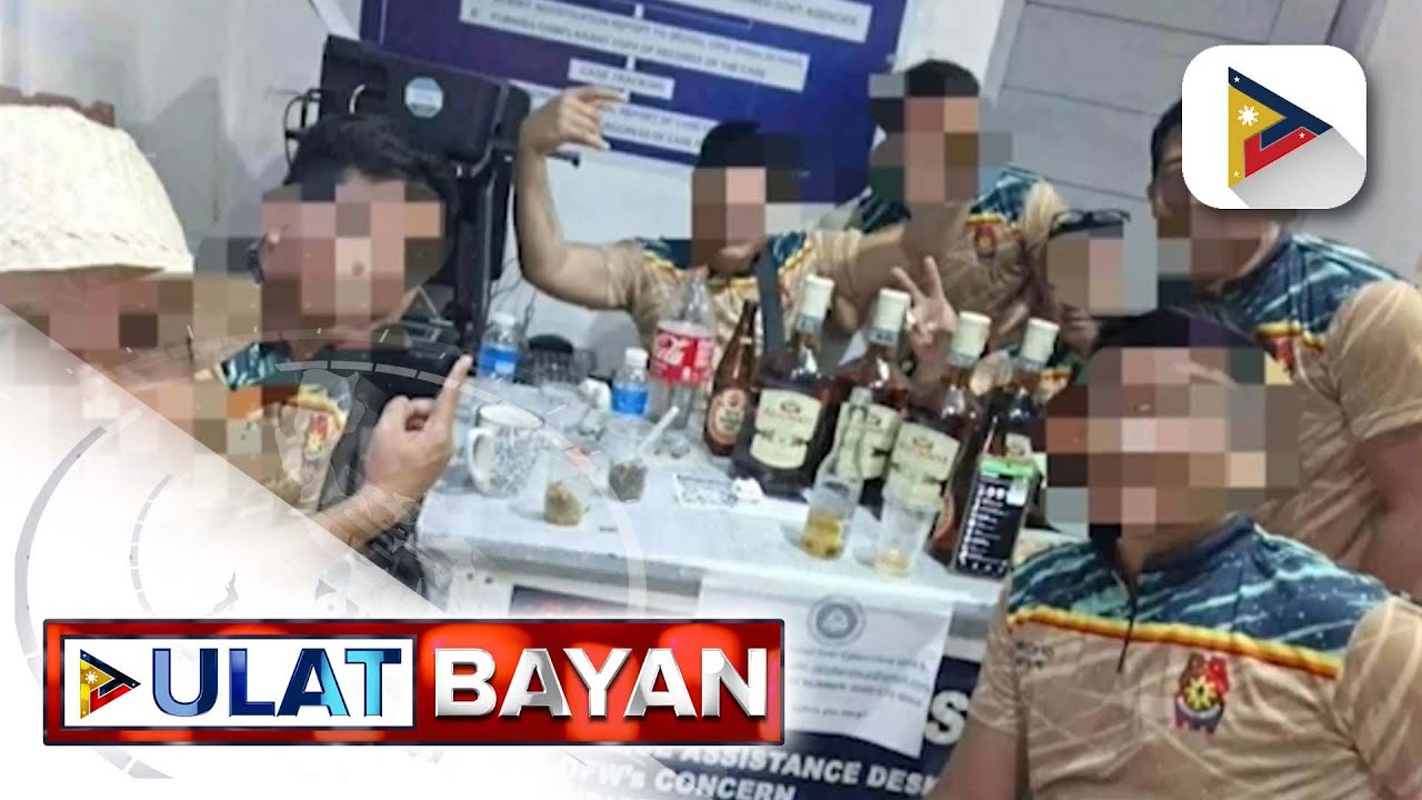 Eastern Samar police station, sinibak ang 16 na nag-iinumang pulis