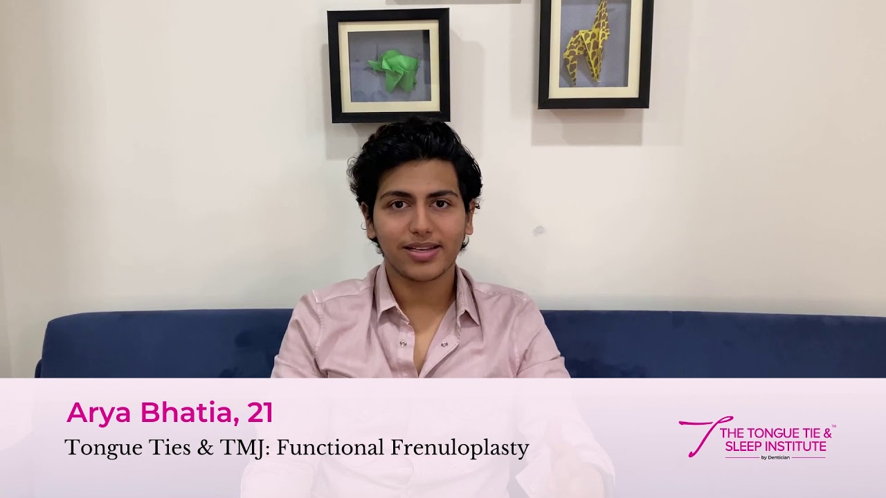 Tongue Tie & TMJ: Dr. Zaghi's Functional Frenuloplasty Procedure