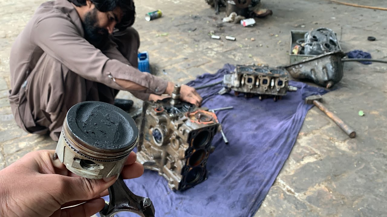 Suzuki Mehran Engine Overhaul | Chaudhry Motors Workshop Dunyapur