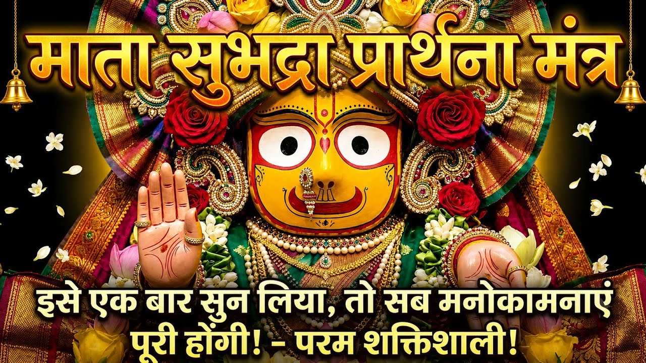 Mata Subhadra Prarthana Mantra | Divine Prayer to Maa Subhadra | Jai Maa Subhadra