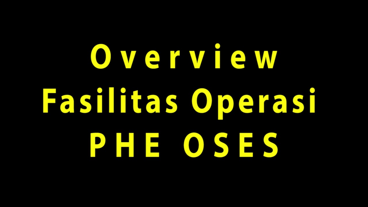 Overview PHE OSES