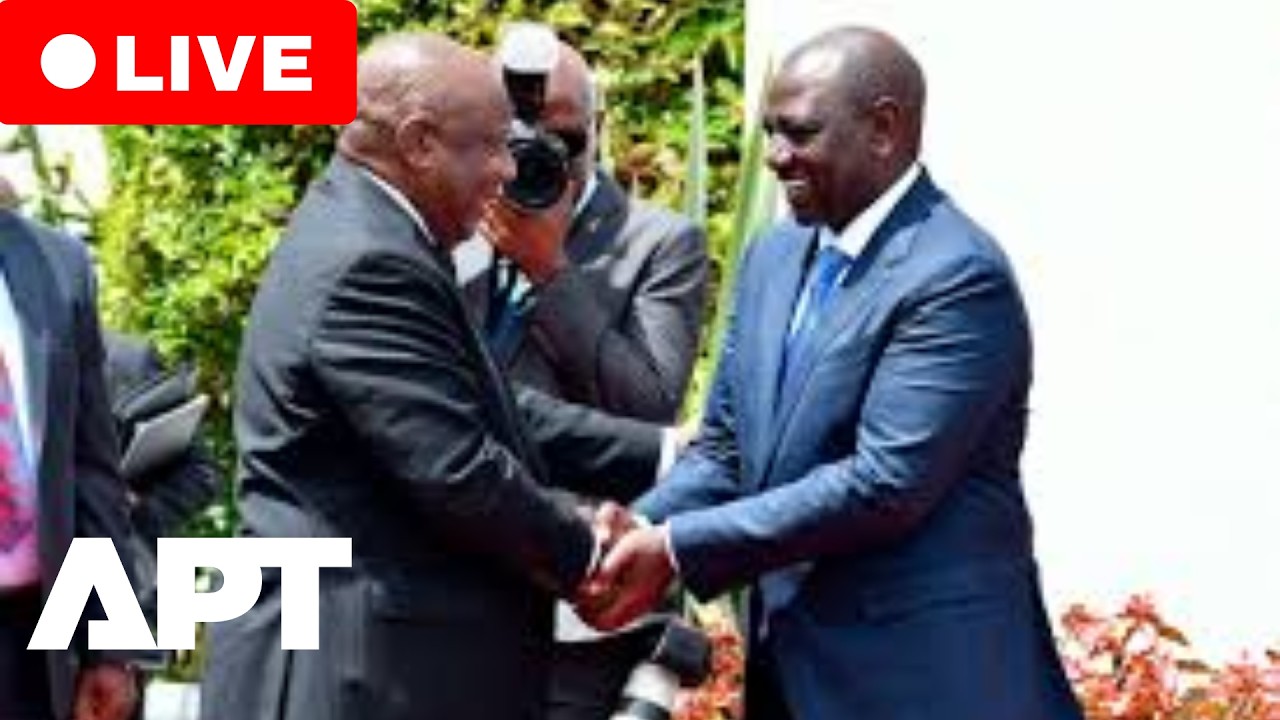 LIVE | Ramaphosa Welcomes Kenyan President William Ruto For Official Visit | APT