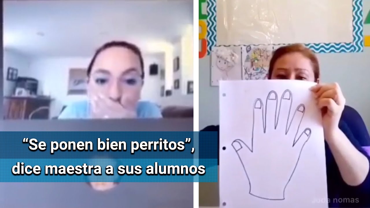 Así insultó una maestra a sus alumnos luego de olvidar apagar su micrófono durante videoconferencia