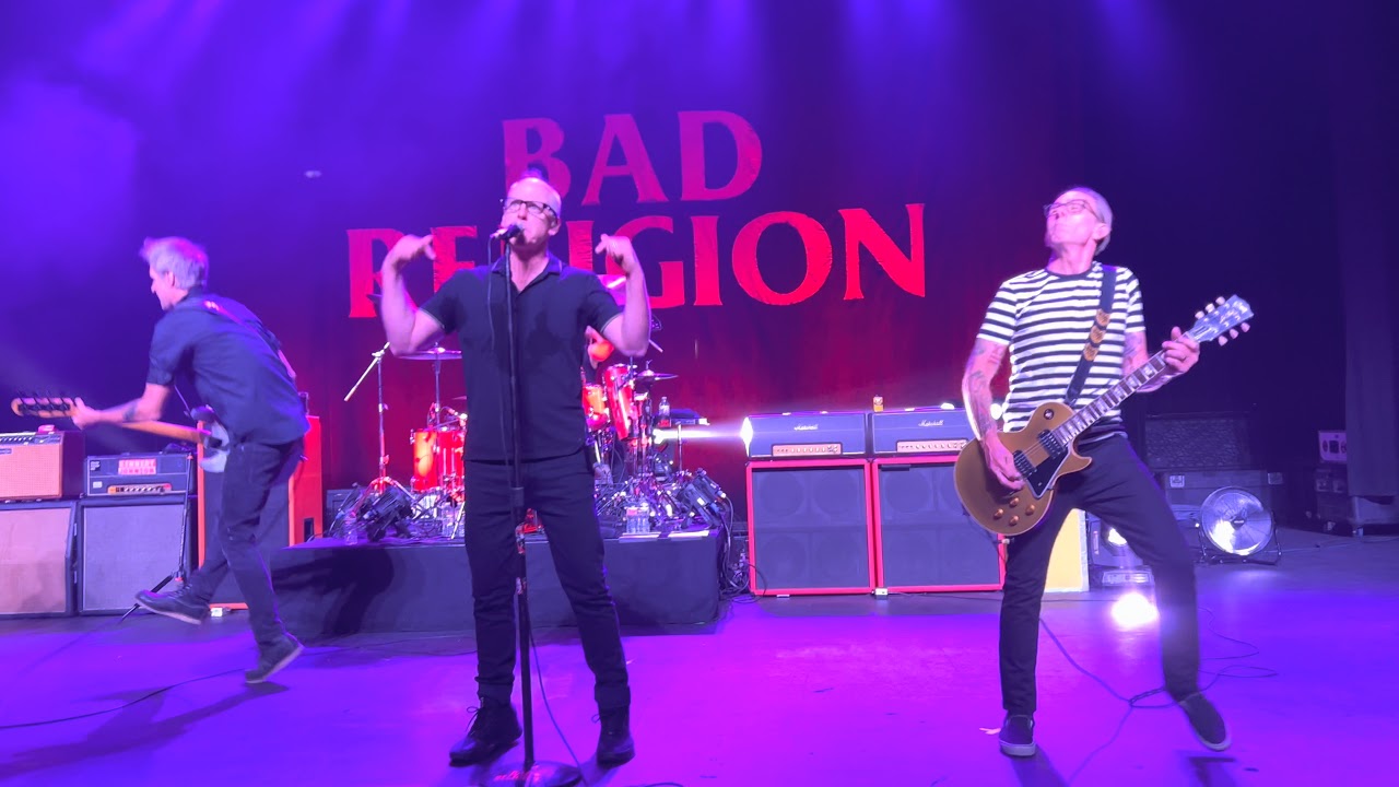 Bad Religion - Epiphany - Riverside, CA - 10/15/21 - 4K 60FPS HDR