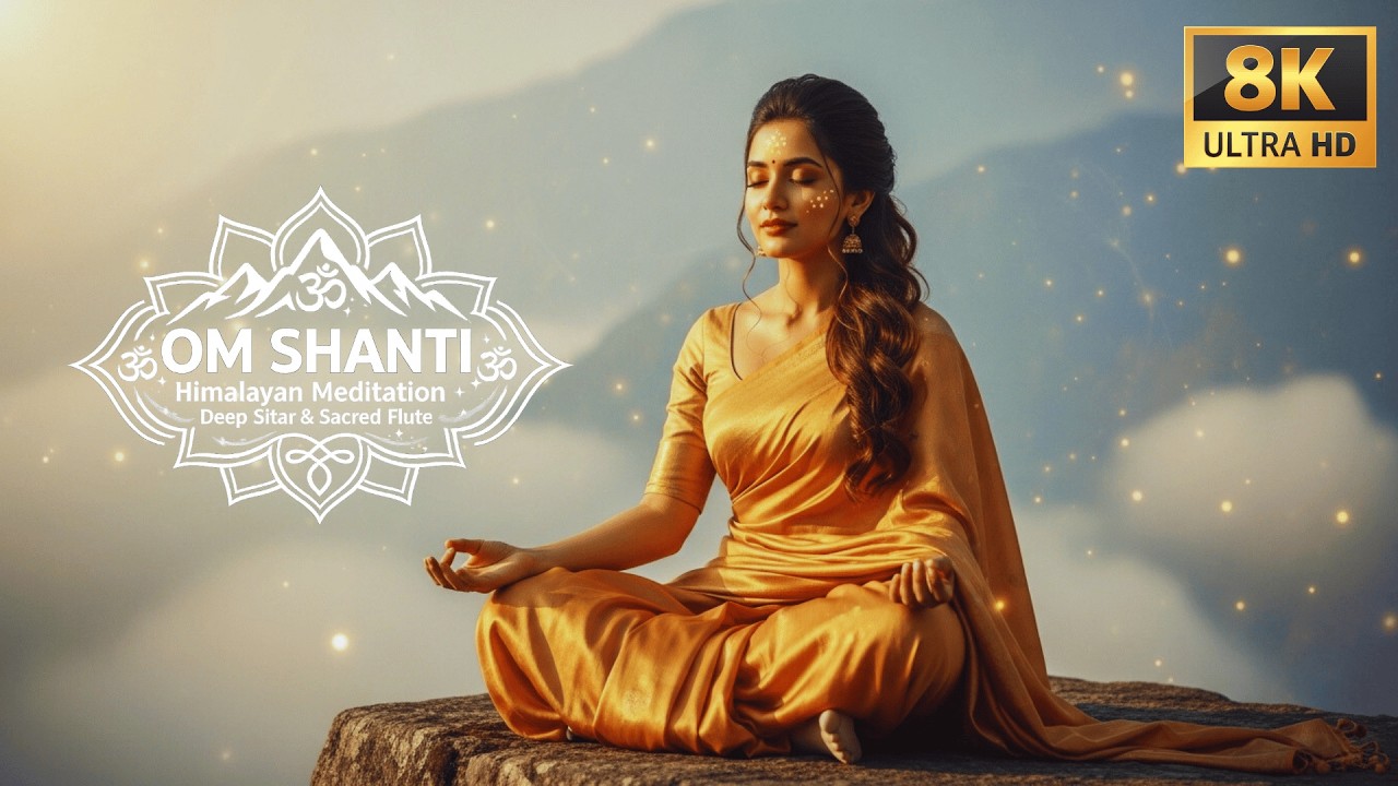🕉️ Om Shanti | Himalayan Meditation Music with Sitar & Peaceful Chants for Deep Relaxation