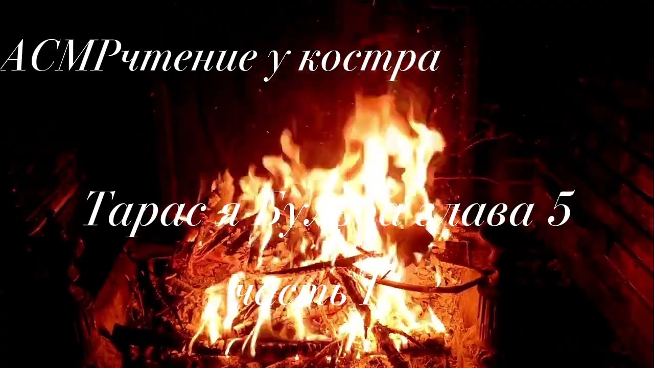 Тарас Бульба глава 5 часть 1 АСМРчтение Аудио книга на ночь #асмр 