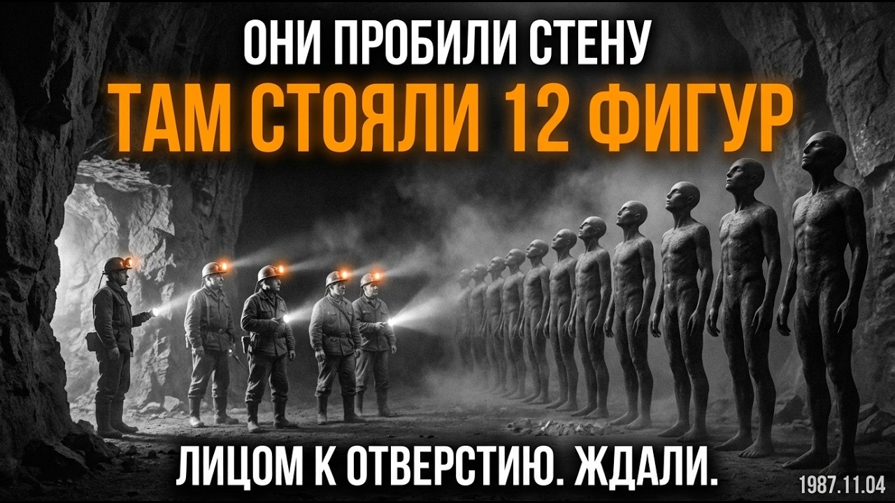 ОНИ ОБНАРУЖЕНЫ: Шахтеры пробили пустоту на 3 км глубины. Там стояли ЖИВЫЕ СТАТУИ.
