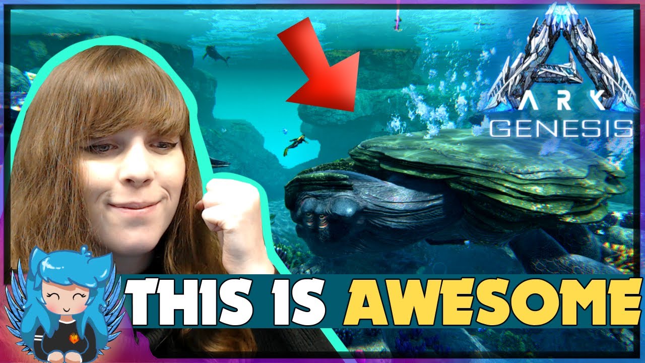 FINDING THE GIANT TURTLE & ADVENTURING THE OCEAN | Ark Genesis | 3