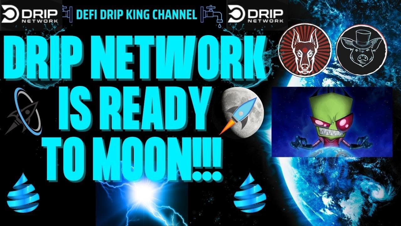 DRIP Network Is Ready To Moon!!! Forex Shark Major News!!! Animal Farm + DRIP UI New Updates! 🪐💧🚀
