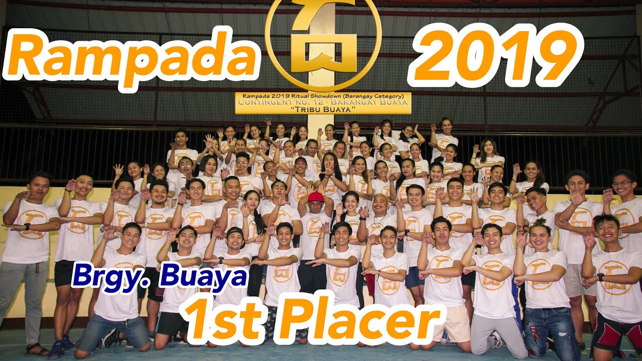 Rampada 2019 1st Placer ( Brgy. Buaya ) #AlfredsVlog #Rampada