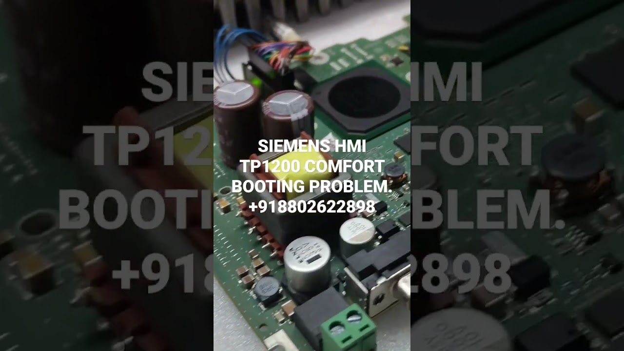 SIEMENS HMI TP1200 COMFORT BOOTING PROBLEM. FARIDABAD HARYANA BY AUTOMATIONS INDIA LTD.