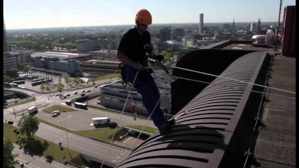 Eurosafe Solutions Rope Acces - Griffioen Tower Eindhoven.mp4