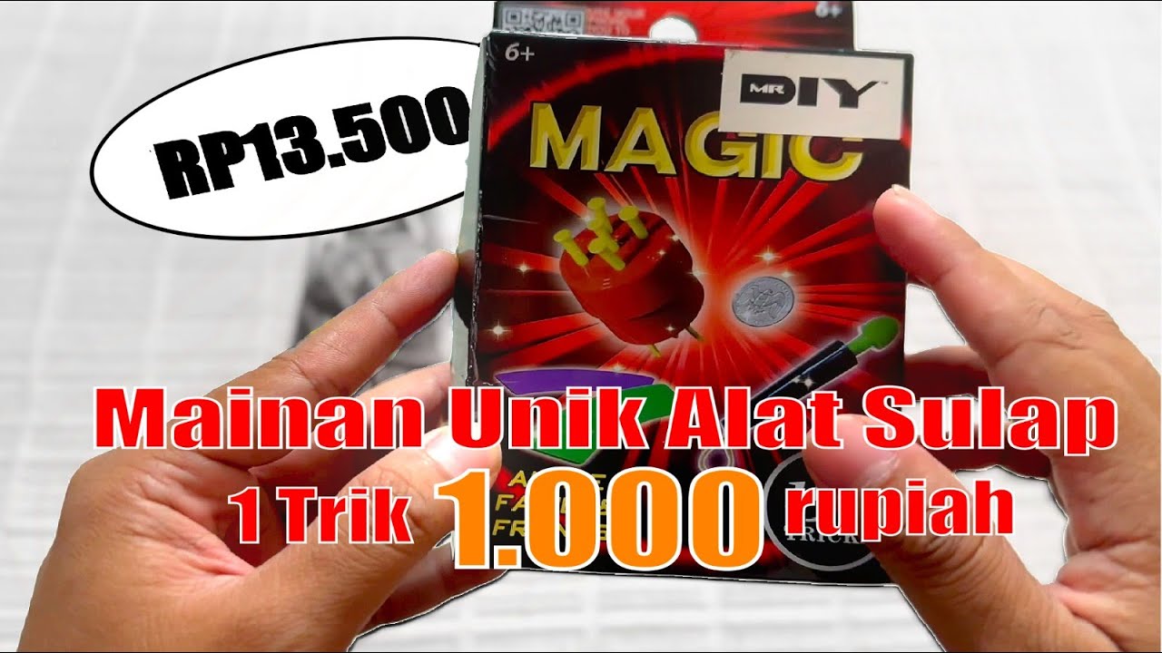 Mainan Unik Alat Sulap Dari Mr DIY || 1 Trik 1.000 Rupiah 💸