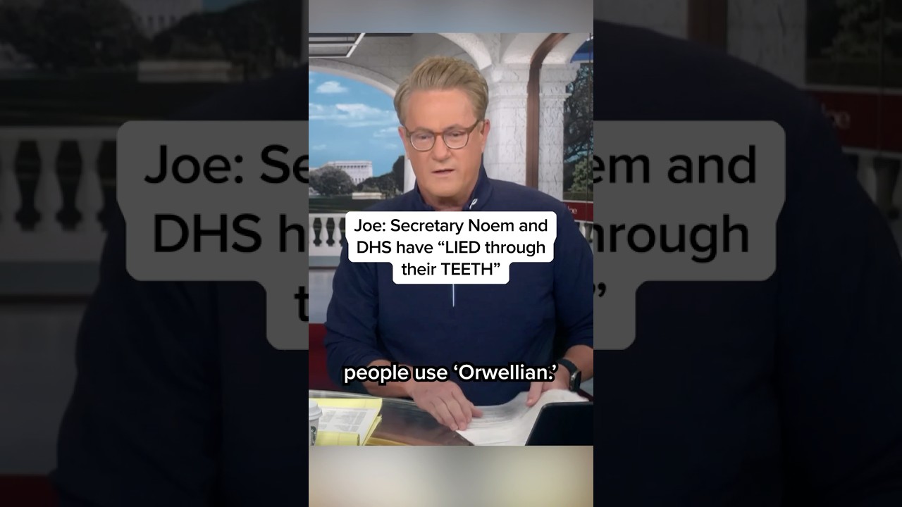 Joe: DHS and Secretary Kristi Noem have &ldquo;lied through their teeth&rdquo;