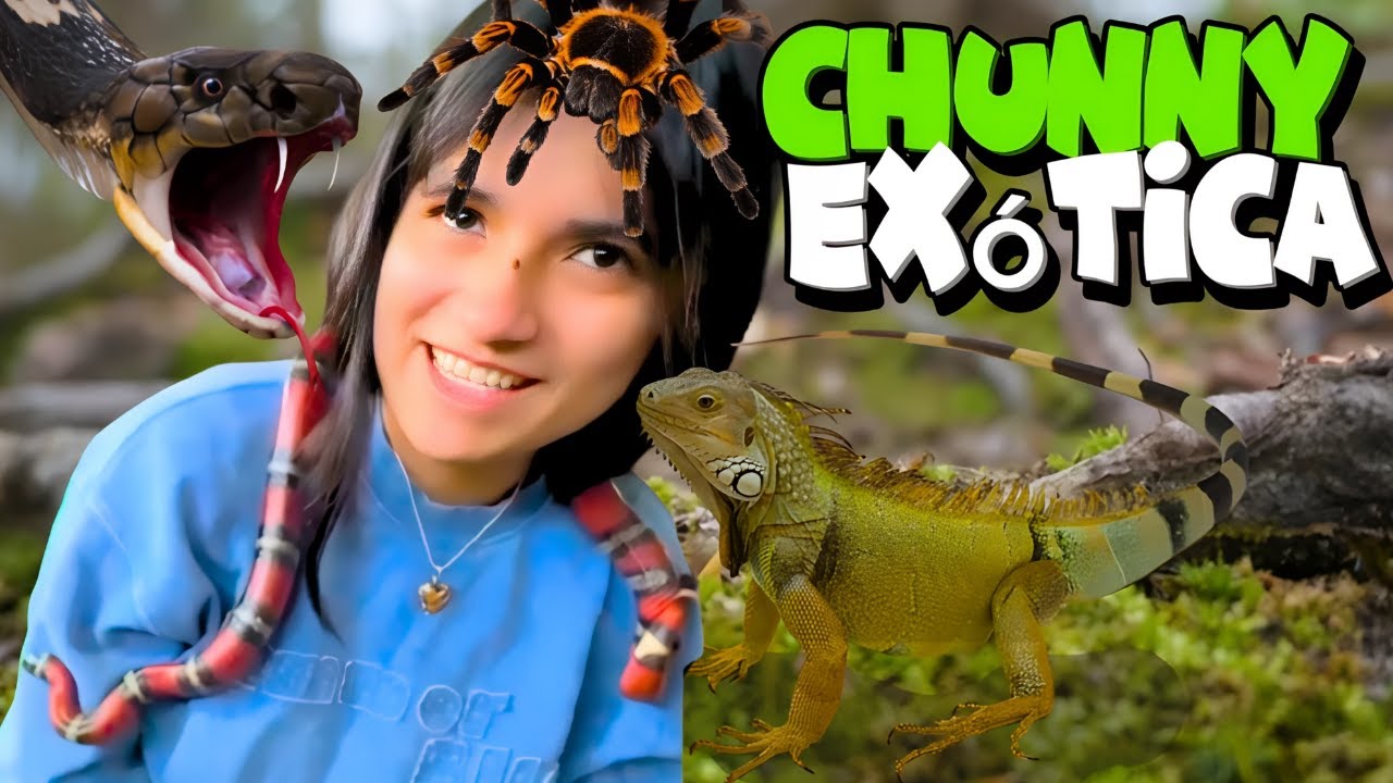 CONOCIENDO ANIMALES RAROS EN PERSONA 💀| Chunny_sg