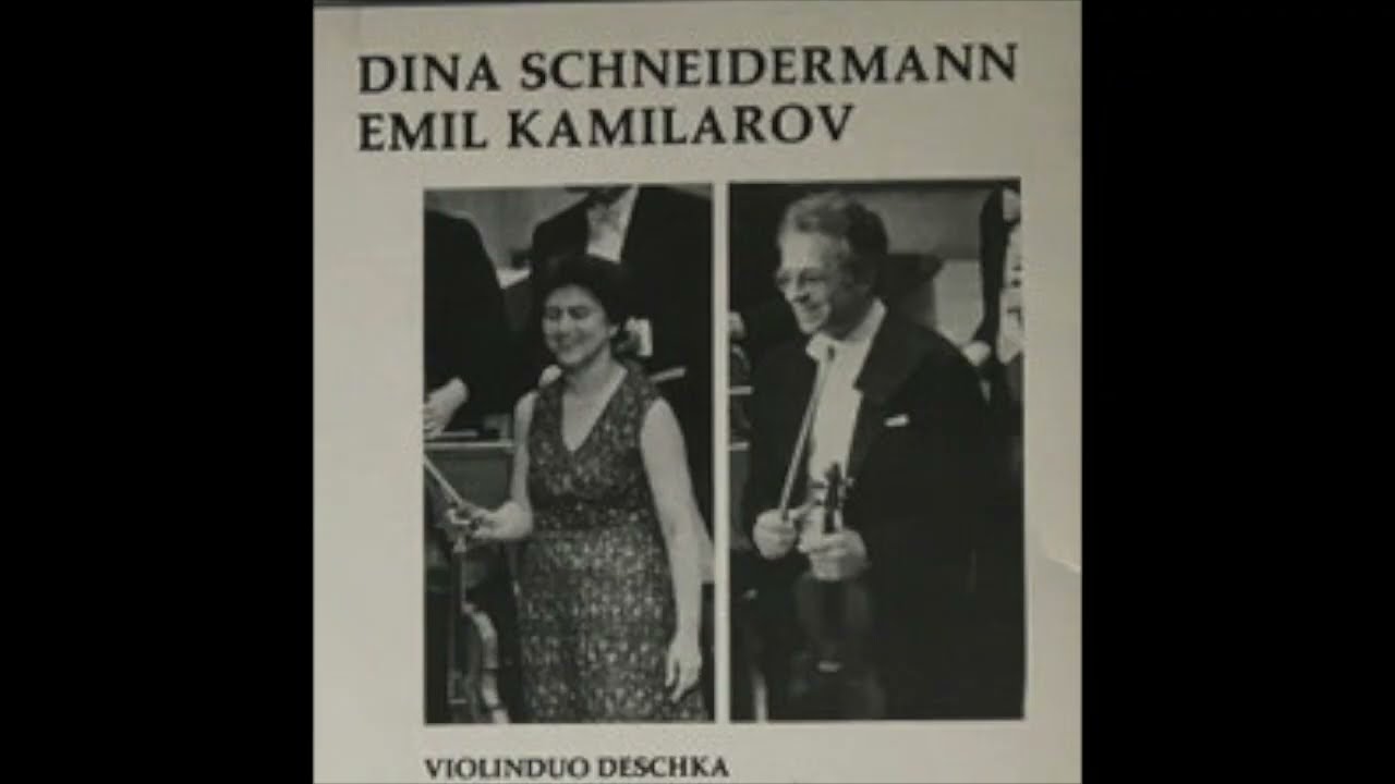 Dina Schneidermann, Emil Kamilarov - Johan Helmich Roman, Robert Hagstr&ouml;m & Prokofiev 2 Violin Duos