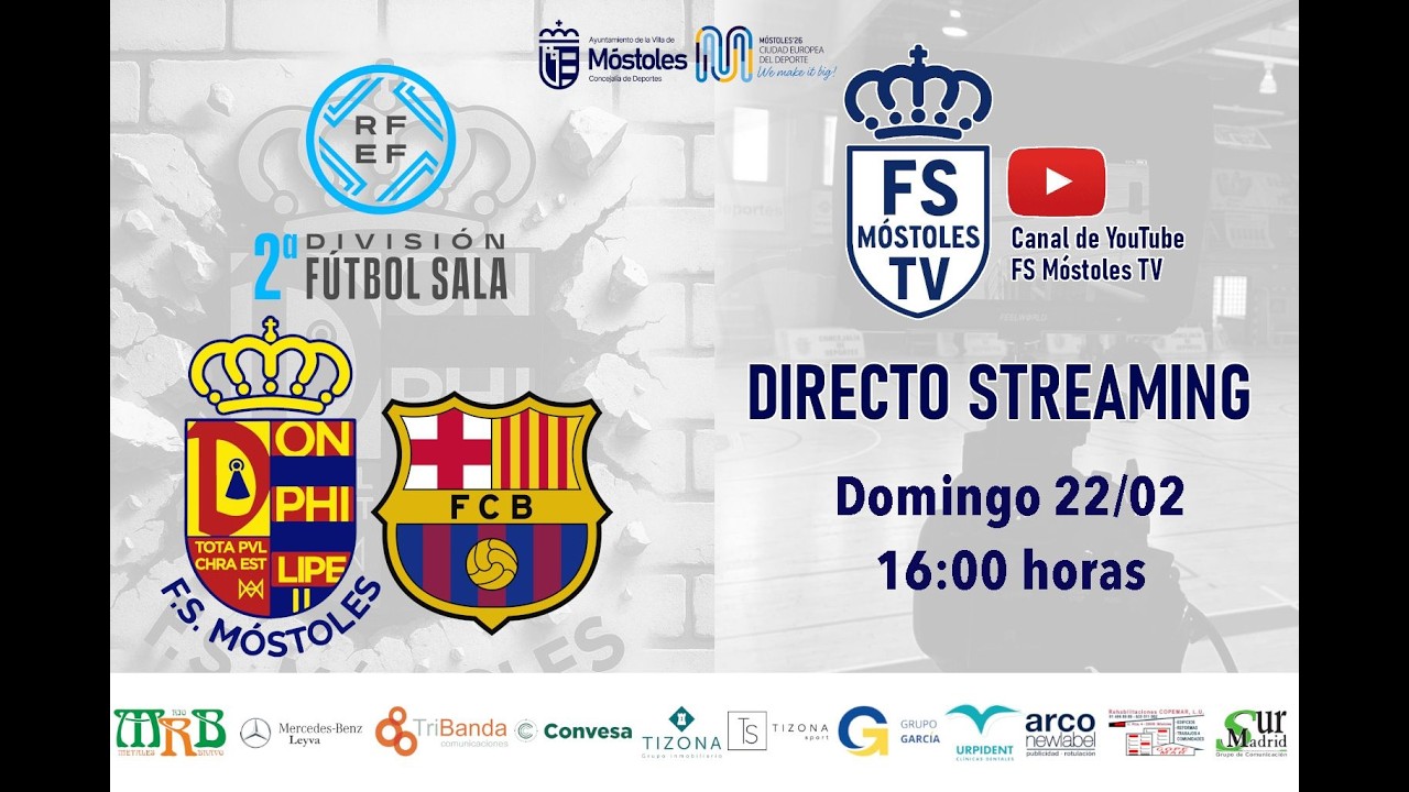 MRB - FS Móstoles vs Barça Atl.