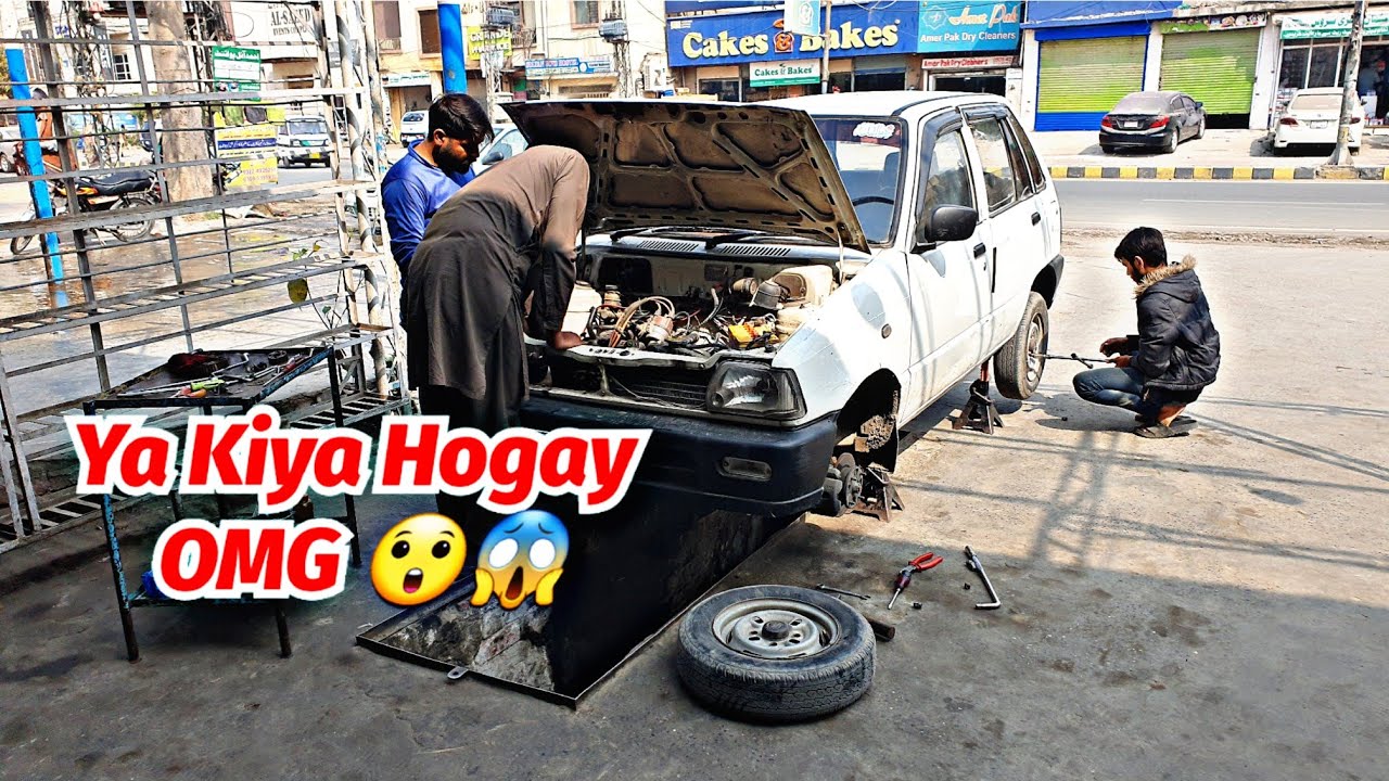 Car Kharab  Hogyi Suzuki Mehran Walo Na moja Dar Diya Shehroz jutt Vlogs 