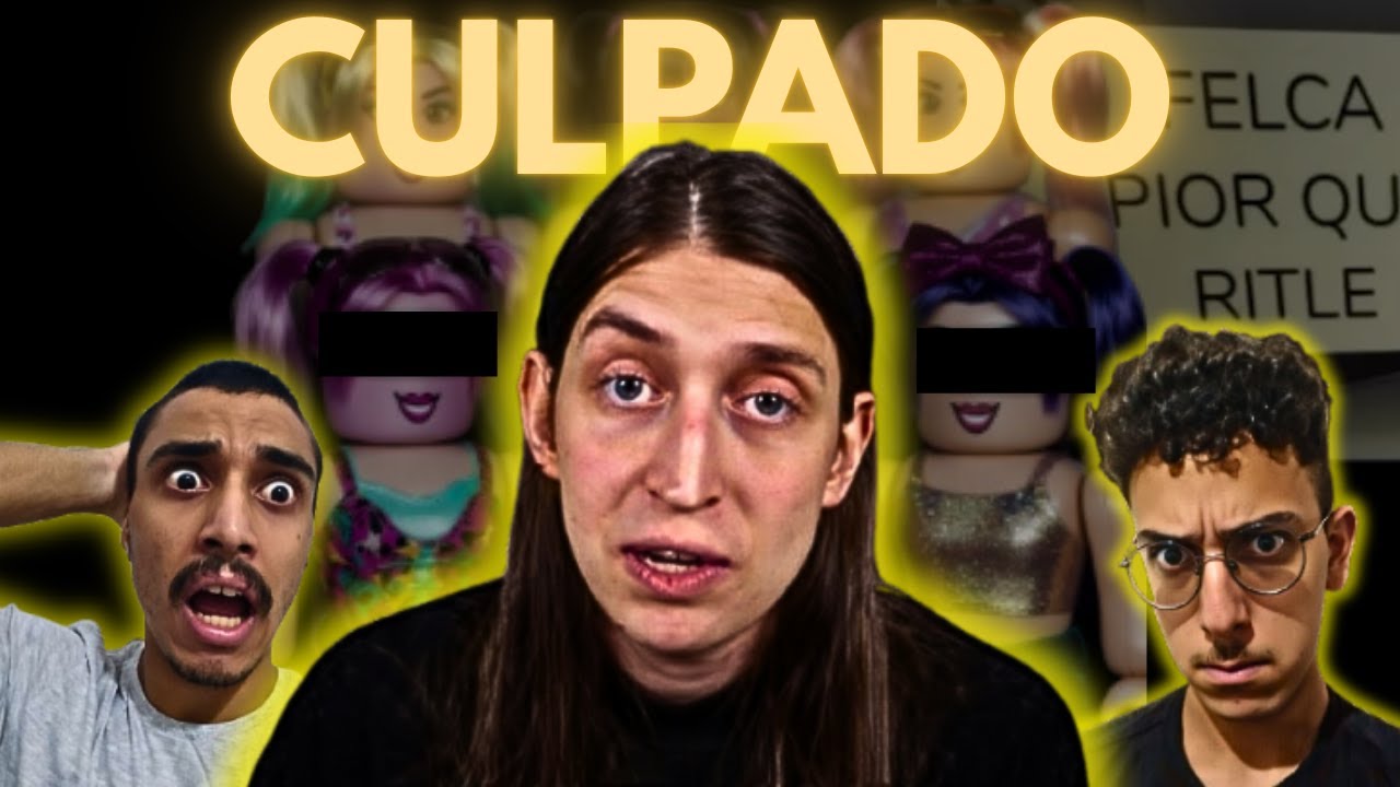 TÃO PROTESTANDO CONTRA O FELCA NO ROBLOX KKKKKKK