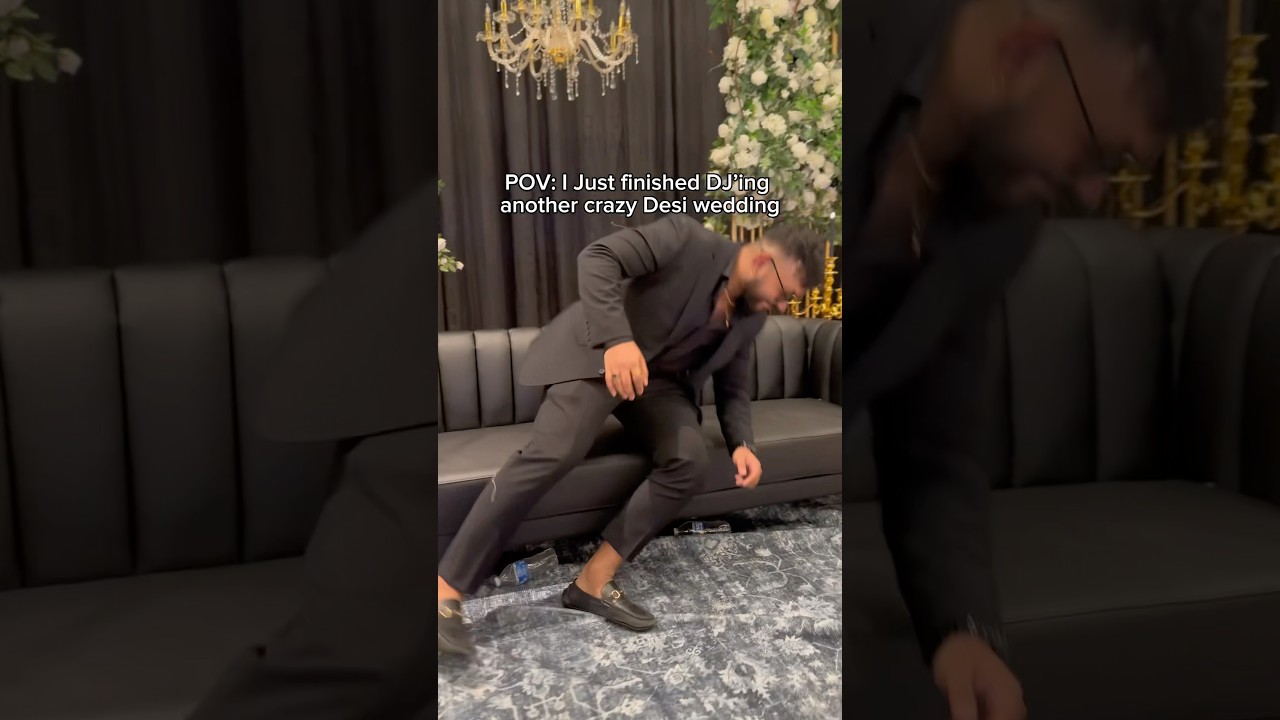 Nothing hits like crashing after a good gig 🥱#desi #dj #indianwedding #desidj #djlife #weddingdj