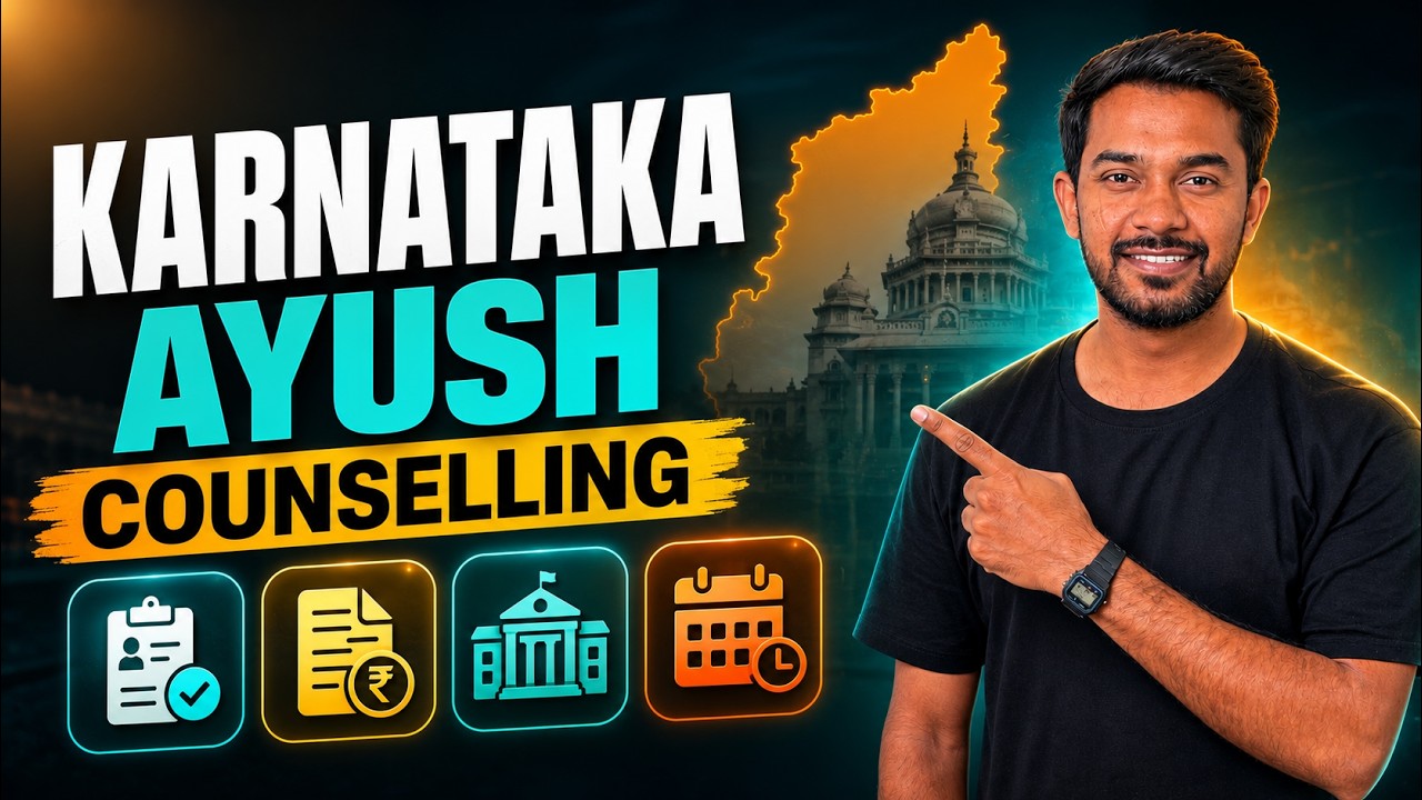 KARNATAKA AYUSH COUNSELLING, REGISTRATIONS STARTED, FEE, COLLEGES,
