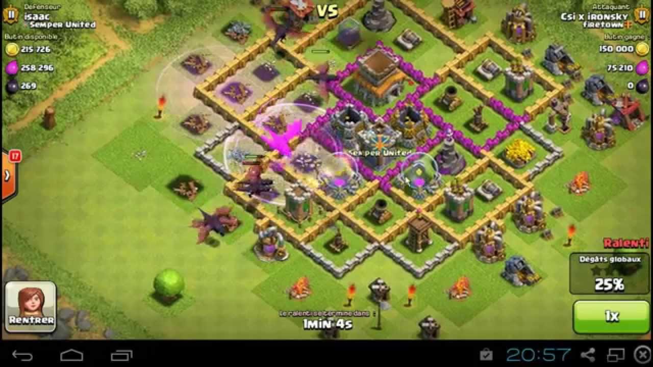 clash of clans : comment bien attaquer avec des dragons