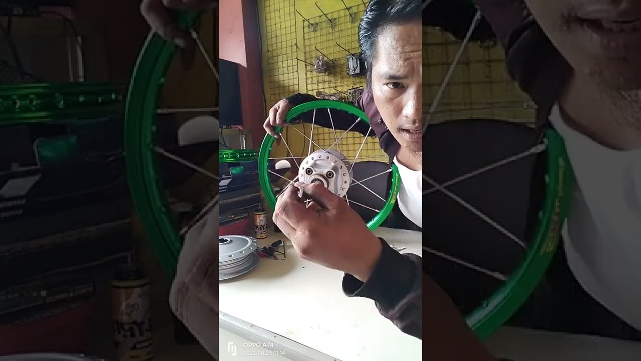 TMX125 rim set up!!! from Calauan,Laguna🤘from rim size 18 to 17!
