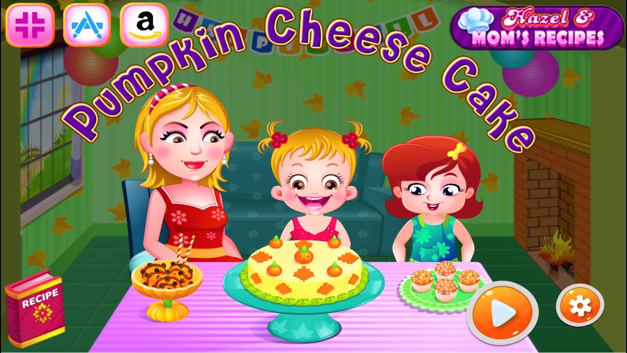 Baby Hazel Mom's Recipes Pumpkin Cheese Cake #516