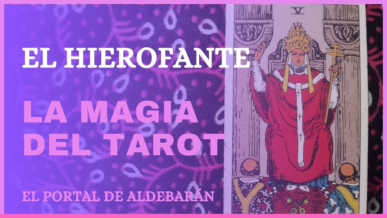 ARCANO V El Sumo Sacerdote | Como CARTA GUÍA y CONSEJO del TAROT