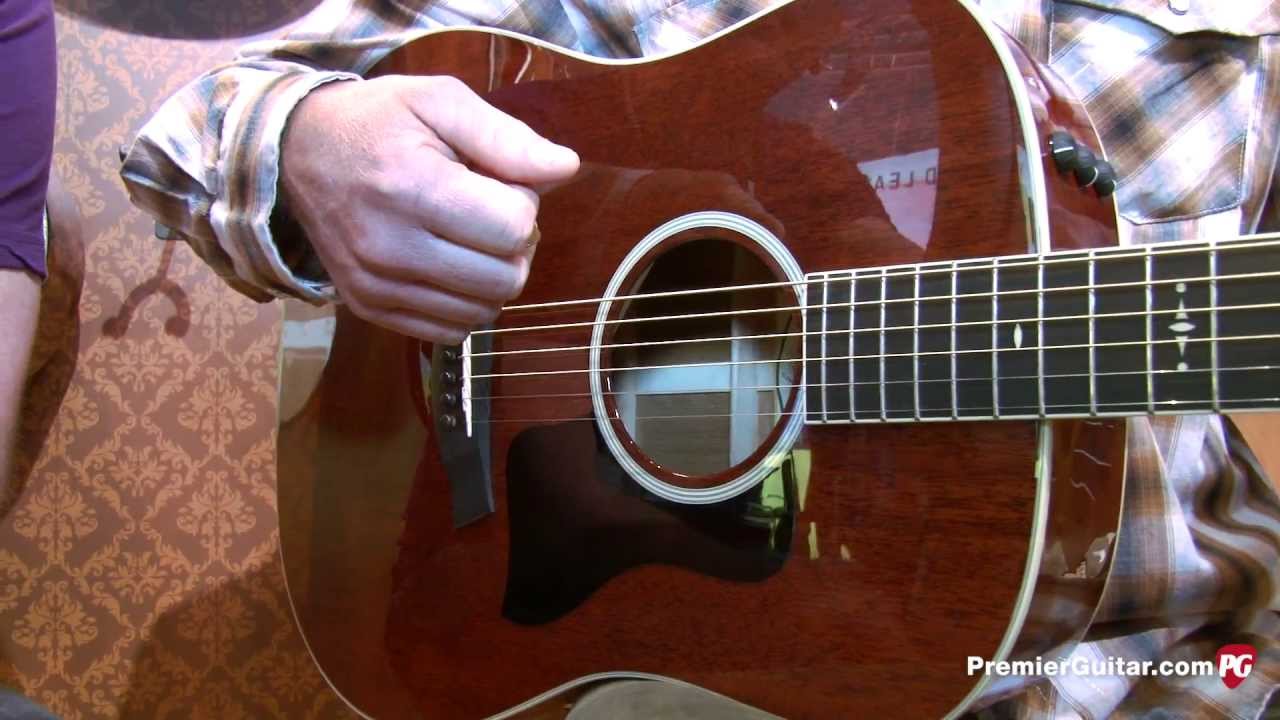 Musikmesse '13 - Taylor Mahogany 500 Series, 2013 Spring Limited Series, and Koa Grand Orchestra