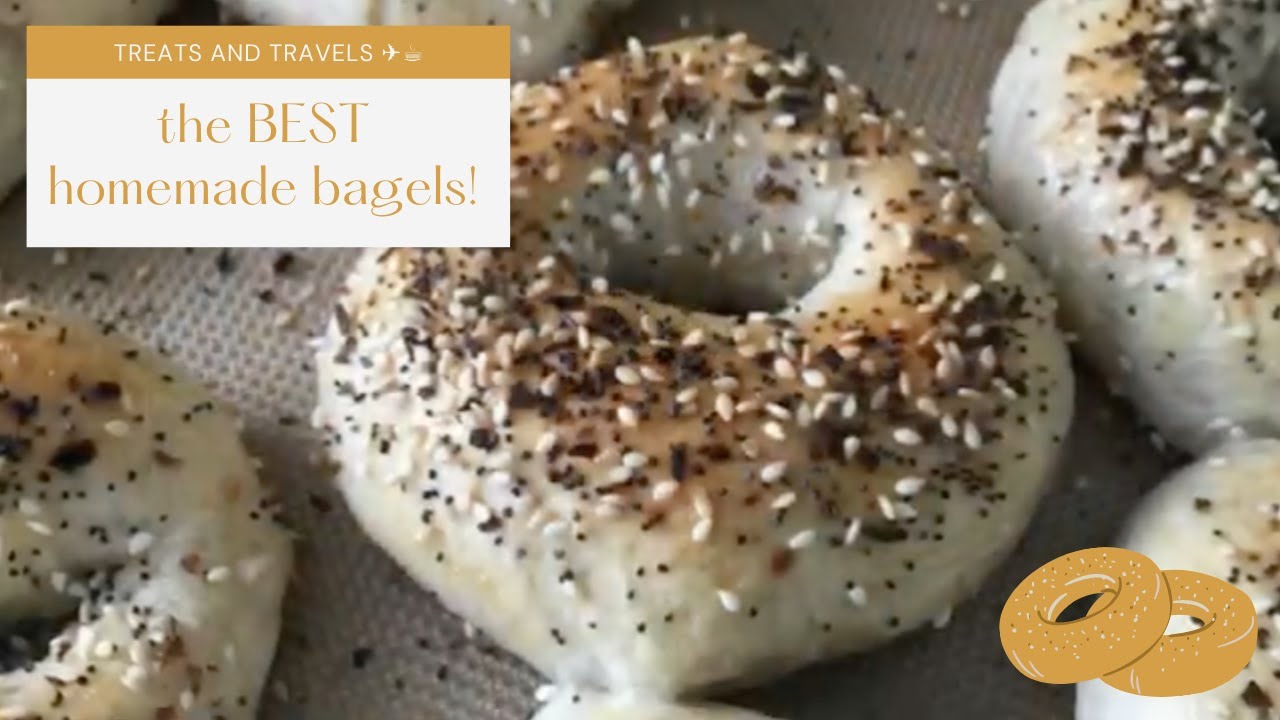 How to make the BEST Montreal Style Bagels at Home! | Only 5-Ingredients! | Treats and Travels