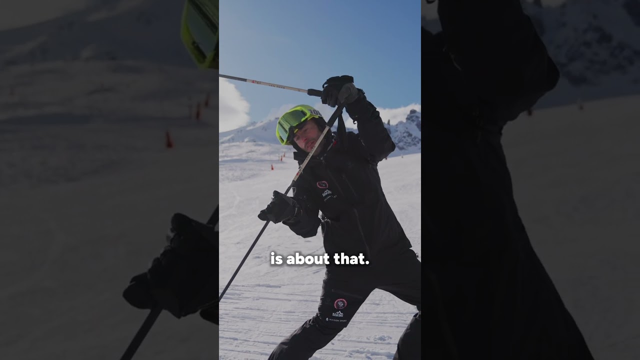 HOW TO SKI A BLACK RUN IN YOUR FIRST WEEK | ski technique tips part 4