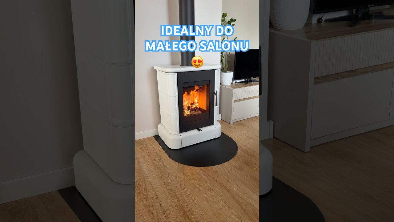 Mały kominek kaflowy Romotop Siena N01 #kominek #ogrzewanie #budowa #pompaciepła #domszkieletowy