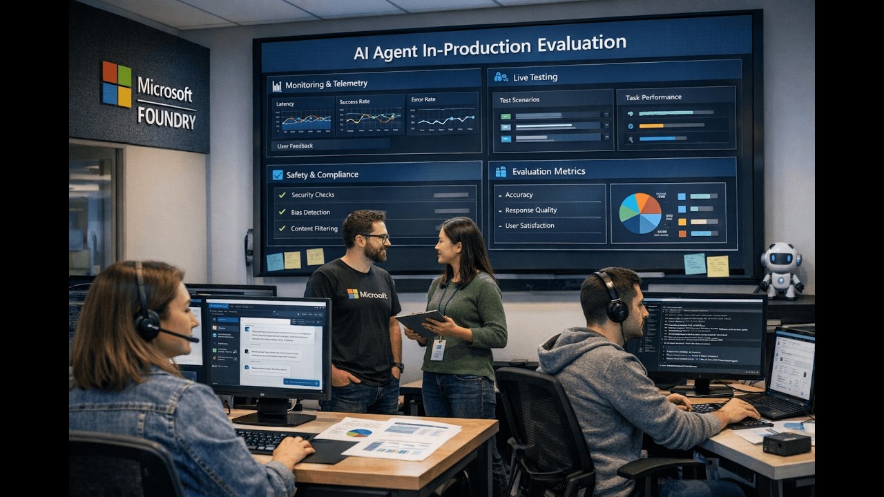 AI agent in-production evaluation in Microsoft Foundry