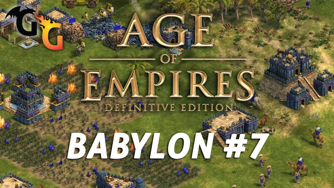 Age of Empires: Definitive Edition - Babylon #7 - Lord of the Euphrates (Hardest). Commentary. AI+