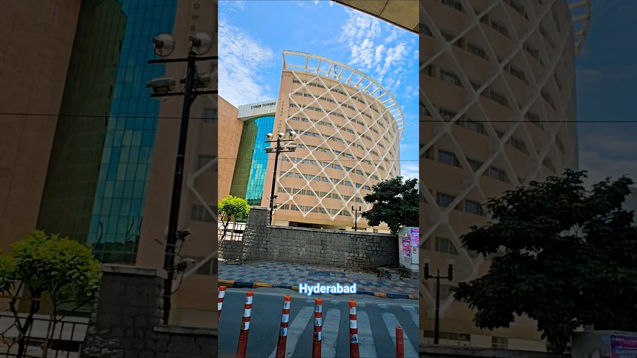 Cyber Towers, Hitech City ❤️Hyderabad | #hyderabad #city #hitechcity #citytour