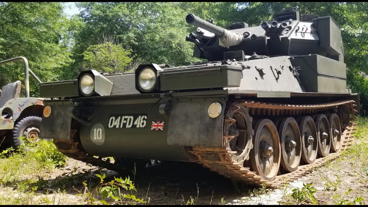 Обзор моего легкого танка / гусеничной разведывательной машины CVR(T) FV-101 Scorpion.